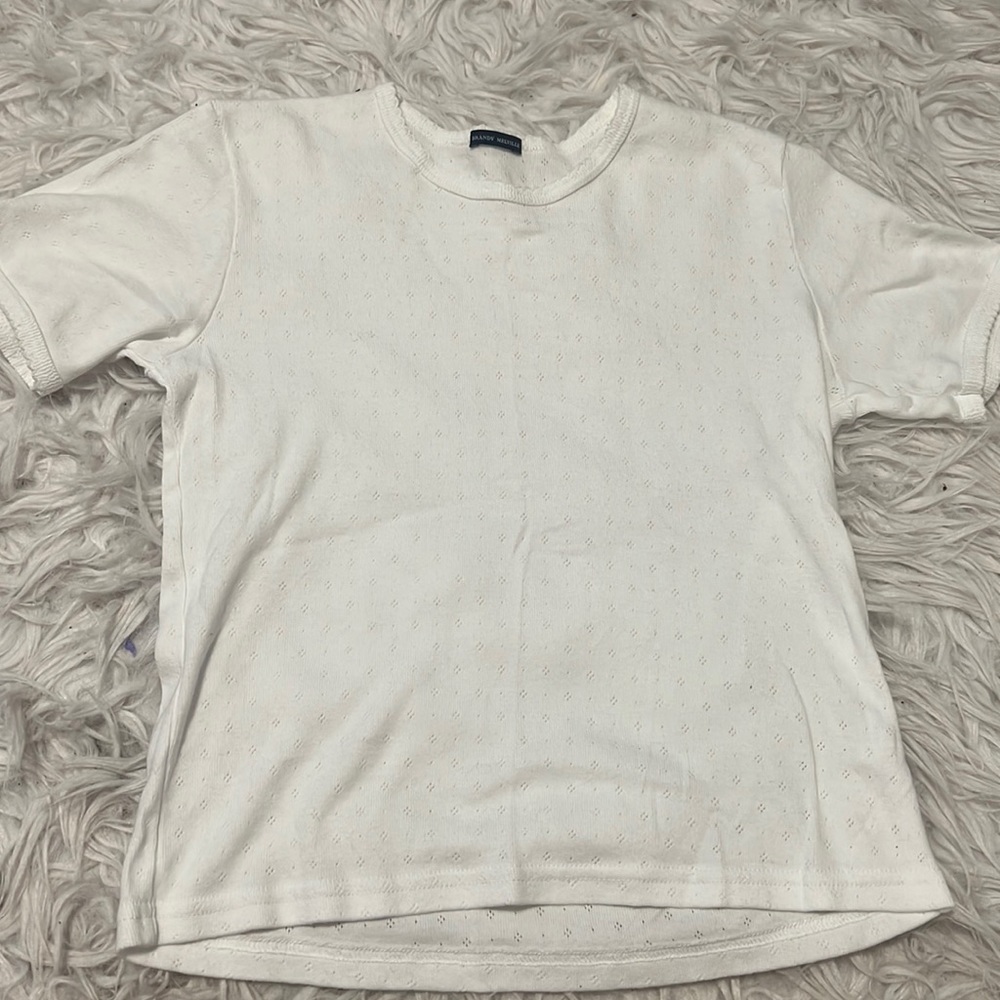 Brandy Melville white tshirt